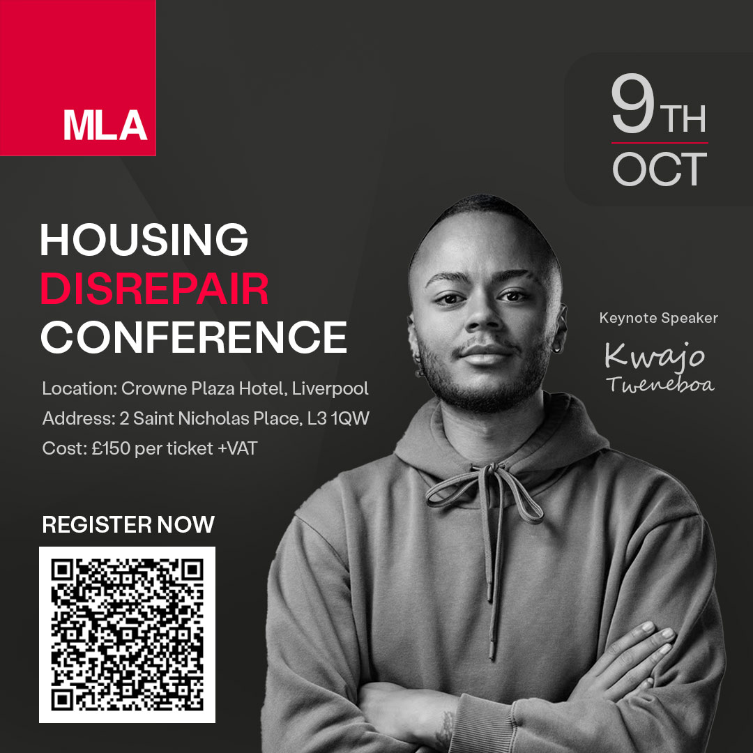 MLA's housing conference is back featuring keynote speaker Kwajo Tweneboa.
